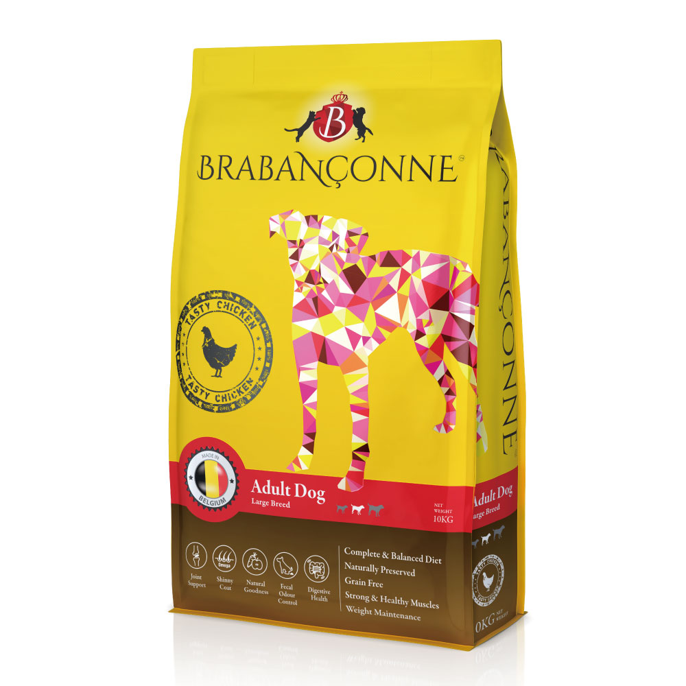 BRABANCONNE 成犬用チキン ドライ 10kg期限2026.5.8 BRABANCONNE 成犬用チキン ドライ 10kg期限2026.5.8